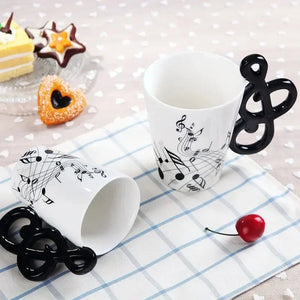 Music Mug! Guitar or Violin, Cute, 240ml