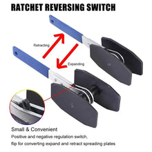 Load image into Gallery viewer, Car Ratchet Brake Piston Caliper Spreader Tool Steel Press Single Twin Quad Separator Pad Disc Brake Caliper Repair Tool