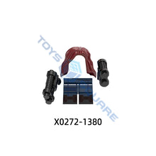 Load image into Gallery viewer, Action Figure Accessories Set – Shield, Weapons, Hair, Legs, MOC Bricks Toys X0272
