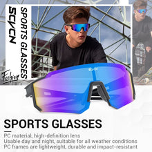 Load image into Gallery viewer, SCVCN New Outdoor Cycling Sunglasses Men Women MTB Driving Bike Glasses Sports Climbing Protective Glasses Bicycle UV400 Goggles