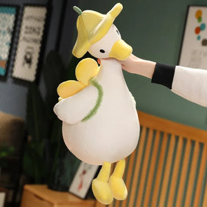 Kawaii Flower Duck Plush - 30cm Stuffed Animal Toy, Best Gift for Kids