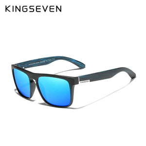 KINGSEVEN Men's Polarized UV400 Sunglasses - HD Lens, Fashion Full Frame, Fishing Eyewear