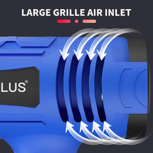 Load image into Gallery viewer, 2000W Electric Heat Gun Hot Air Gun, 300℃ and 600℃, 300-500L/Min, 3 Nozzles, 1.5s Heating, for Stripping Shrinking Varnish