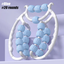 Load image into Gallery viewer, 1pcs Trigger Point Massage Foam Roller Stick for Arms, Tennis Elbow Muscle Roller,Hard Spiky Massage Ball and 20 Wheel Cellulite