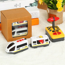 Load image into Gallery viewer, RC Electric Train Set for Kids - Diecast Slot Car Toy, Battery Operated Christmas Trem