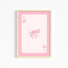Load image into Gallery viewer, Trendy Pink Wall Art Bows Cherry Balloon Puppy Butterfly Canvas Painting Posters and Prints College Apartment Girl&#39;s Room Decor