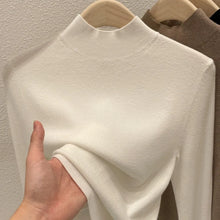 Load image into Gallery viewer, AOSSVIAO Women Autumn Winter 2025 Fashion Turtleneck Jumpers Female Slim Fit Sweater Ladies Solid Color Knitted Soft Pullovers