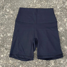 Load image into Gallery viewer, Solid Color Women Fitness Sports Short High Waist Yoga Short Leg Cycling Comprehensive Training Jog Squat Proof Internal Pocket
