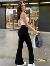 Load image into Gallery viewer, Women's High Waist Legging Tummy Control Bootcut Workout High Waist Bell Bottom Pants 4-Way-Stretch Athleisure  Pants