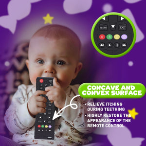 Silicone Baby Teether: Remote Control Shape, BPA Free