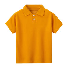 Load image into Gallery viewer, Boys&#39; Polo Shirt (Solid Color, Comfy, Summer)