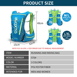 8L Hydrating Vest Backpack: Ideal for Running and Cycling