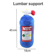 Load image into Gallery viewer, New Car Neck Pillow Car Headrest for Driver Front Passenger Seat NOS Bottle Pillow Car Decor Headrest Cushion Plush Pillow