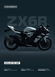 Motorcycle Bike Art Poster Canvas Painting – S1000RR / Ducati Streetfighter V4 / YZR M1