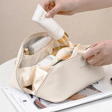 Load image into Gallery viewer, Large Capacity PU Cosmetic Bag - Travel Wash Storage Pillow Case