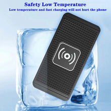 Load image into Gallery viewer, Car Wireless Charger for Iphone 16 15 15 Pro Max 14 13 12 X Samsung S24 S23 Wireless Car Charger Silicone Pad Stand Fast Charger