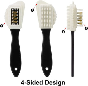 -Side Shoe Brush! Suede, Nubuck, Stain Removal