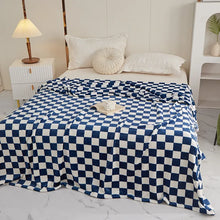 Load image into Gallery viewer, Classic Checkerboard Sofa Blanket - Lightweight Ins Spring/Summer Air Blanket
