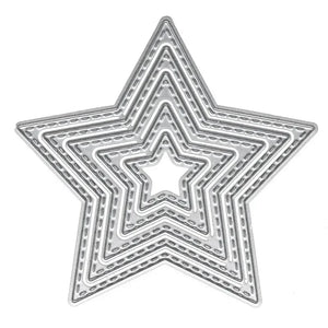 Star Metal Cutting Dies DIY Card Scrapbook Diary Decoration Embossing Template New