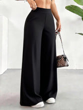 Load image into Gallery viewer, Casual Straight Leg Leggings Women's High Waist Butt Lifting Wide Leg Pants Soft Stretchy Fitness Yoga Active Trouser Daily Wear