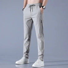 Load image into Gallery viewer, Men&#39;s Ice Silk Pants - Summer 2023 Business Casual Straight Leg Elastic Sweatpants