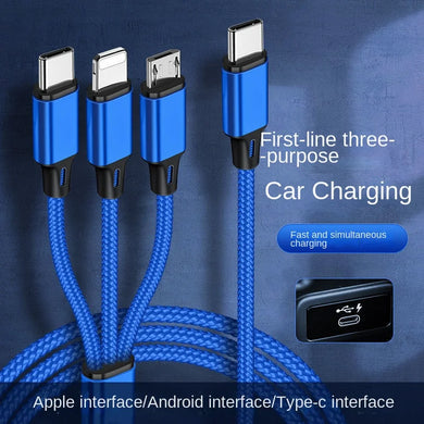 3-in-1 Type-C PD Cable