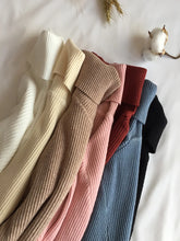 Load image into Gallery viewer, 2025 Autumn Winter Thick Sweater Women Knitted Ribbed Pullover Sweater Long Sleeve Turtleneck Slim Jumper Soft Warm Pull Femme
