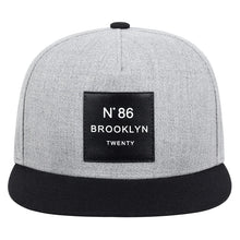 Load image into Gallery viewer, Brooklyn Baseball Snapback - Cotton Hip Hop Cap
