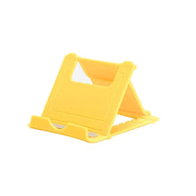 Load image into Gallery viewer, Mini Adjustable Creative Portable Universal Folding Plastic Phone Holder Tablet Computer Stand For ipad iPhone Samsung Xiaomi