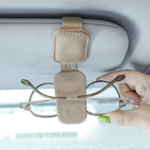 Load image into Gallery viewer, Car Sun Visor Glasses Case Sunglasses Clip Card Ticket Holder Fastener Pen Box For Tesla Model 3 Model Y Model S Model X Plaid