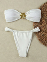 Load image into Gallery viewer, "2026 Sexy Bandeau Push-Up Bikini Set - Brazilian Thong Swimwear for Women"