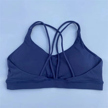 Load image into Gallery viewer, Solid Color soft high strength Women Fitness Bra Tight Sport Top Comprehensive Training Gym Yoga Underwear  Tight With Chest Pad