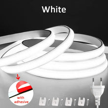 Load image into Gallery viewer, 220V Led Strip High Brightness COB LED Strip 220V Flexible Ribbon for Room Bedroom Kitchen Outdoor Garden Lighting