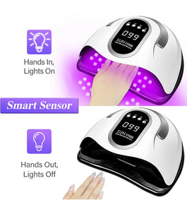 45LED UV Lamp! Fast Cure, All Gels, Touchscreen (78 characters)