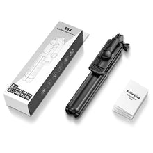 Load image into Gallery viewer, Self Portrait Pole Tripod With Lighting Self Portrait Pole With Wireless Remote Control Portable Mobile Phone Tripod Color Box