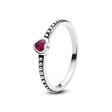 Load image into Gallery viewer, 925 Sterling Silver Rings For Women Original Crown Love Heart Wishbone Engagement Wedding Rose Gold Crystal Ring Luxury Jewelry