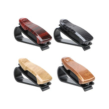Load image into Gallery viewer, Auto Sun Visor Glasses Fastener Clip Holder For Sunglasses Eyeglasses Ticket Card Universal Multi-Function Car Interior