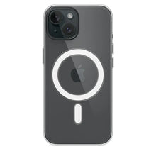 Load image into Gallery viewer, Magnetic Original Clear Case For iPhone 17 Air 16 15 14 13 12 11 Pro Max mini XS XR Funda For Magsafe Silicone Transparent Cover