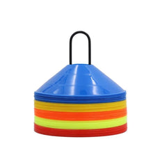 Load image into Gallery viewer, 10-52pcs Logo Disc Thickened Logo Disc Football Training Equipment Basketball Obstacle Logo Cone Obstacle Pile Ice Cream Barrel