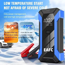 Load image into Gallery viewer, EAFC 1200A/2000A Car Jump Starter Power Bank Auto Emergency Battery Booster Starting Device Charger Diesel Petrol Cars Camping