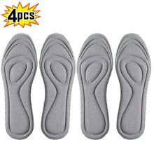 Load image into Gallery viewer, 2 Pairs Memory Foam Orthopedic Insoles | Antibacterial &amp; Sweat Absorption for Sports