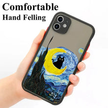 Load image into Gallery viewer, Oil Painting Van-Gogh Cat Case For Samsung Galaxy S25 S24 S23 S22 Ultra S21 FE A16 A14 A52 A15 A35 A13 A53 A55 A34 A54 4G Cover