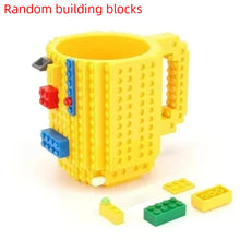 Load image into Gallery viewer, 350ml Creative Milk Coffee Mug Cups Building Blocks Design Birthday Gifts Personalized Decorations Kids DIY Drinking Kettle