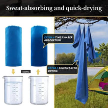Load image into Gallery viewer, Quick-Drying Sports Towel 40x80cm - Swimming Gym Fitness Camping Beach Towel