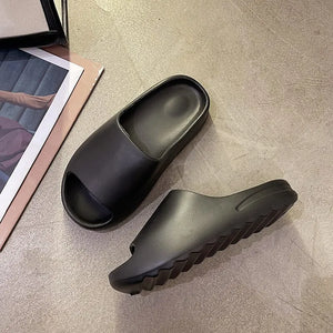 Trendy Thick Bottom Slippers | Designer Non-Slip Flip Flops