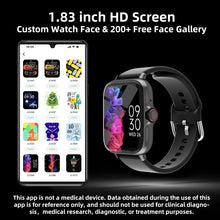 Load image into Gallery viewer, 1.83&#39;&#39; Waterproof Smart Watch – Answer Calls, Message Alerts, Sleep &amp; Fitness Tracking – Compatible with iPhone &amp; Android