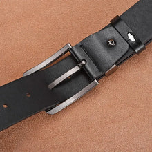 Load image into Gallery viewer, Genuine Leather For Men's High Quality Buckle Jeans Cowskin Casual Belts Business Cowboy Waistband Male Fashion Designer 2025New