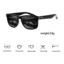 Load image into Gallery viewer, 4 PCS Fashion Vintage Pattern Square Sunglasses Men Women Fishing Driving Man Luxury Brand Designer Sun Glasses UV400 Eyewear ﻿
