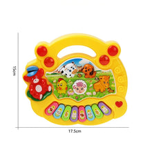 Load image into Gallery viewer, Farm Animal Sound Kids Piano - Musical Toy Keyboard with Animal Sounds for Learning