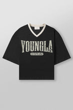 Load image into Gallery viewer, Summer new YA Trendy Brand Super Large T-shirt Men Sports Fitness Quick drying Breathable Large Mesh Printed Short Sleeve Top